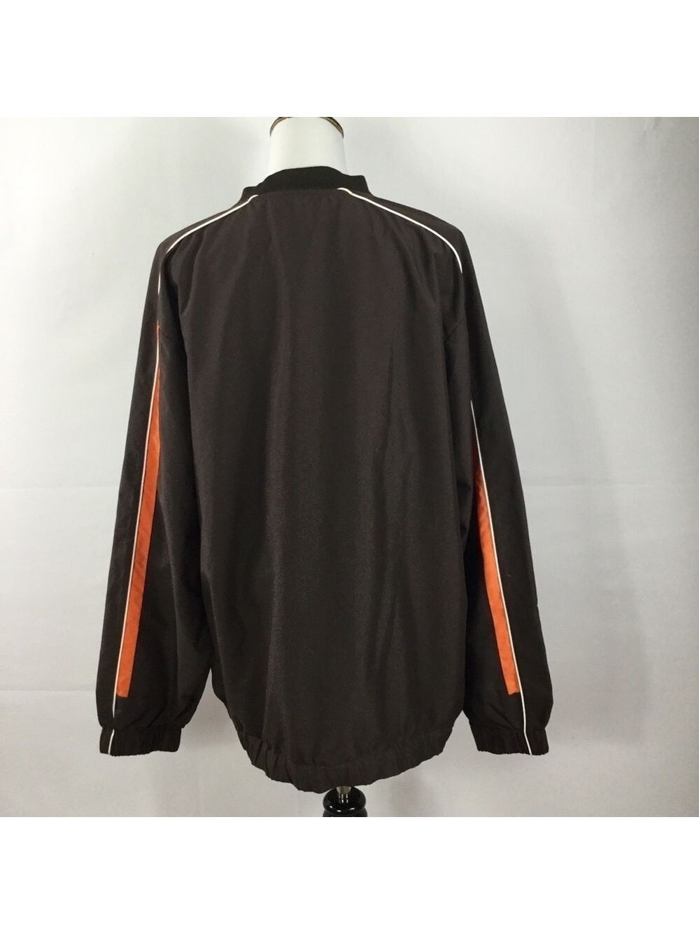 Cleveland Browns NFL Team Apparel Pullover Windbreaker Windshirt Size XL - Picture 8 of 14